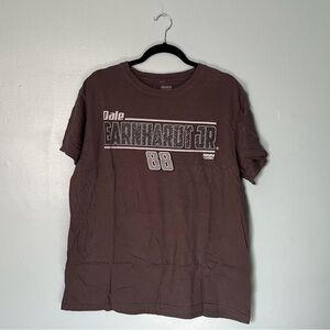Hendricks Motorsports Logo T-Shirt Dale Earnhardt Jr. 88 Men’s XL Brown